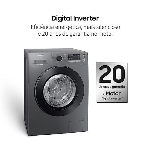         Samsung Lava e Seca WD11M com Digital Inverter WD11M4473PX Inox Look 11/7kg - 220V       