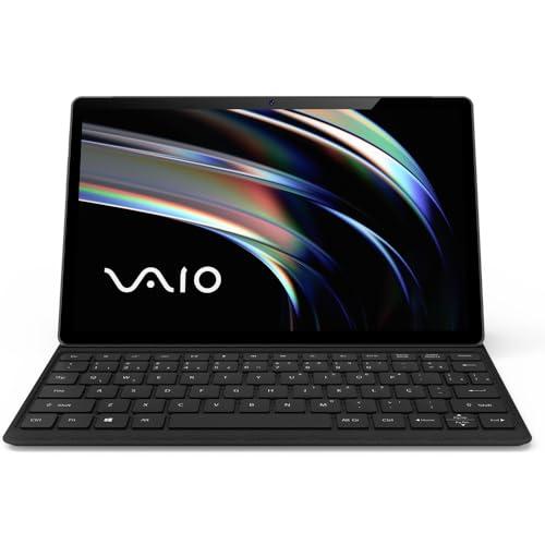         Tablet VAIO TL10 8GB 128GB Octa-Core, Tela 10.4 2K, 4G WiFi, Câmera 8MP  Selfie 5MP, 7000mAh, Android 13, com Teclado de Conexão Inteligente – Preto       