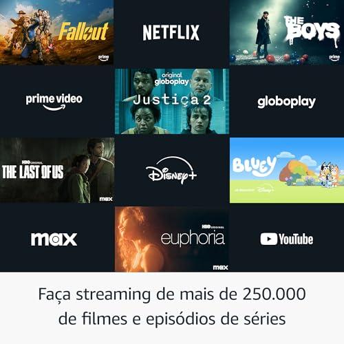         Fire TV Stick 4K | Streaming com Dolby Vision/Atmos e suporte a wi-fi 6 | Com Alexa e comandos de TV       